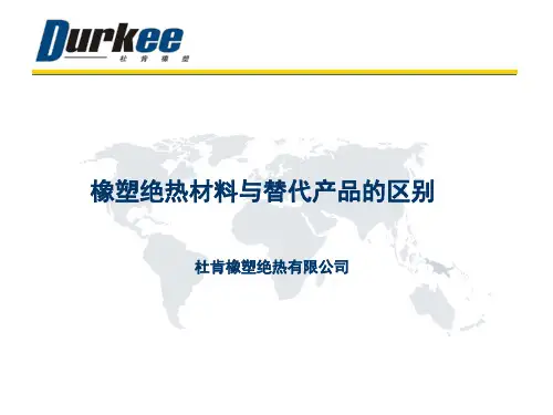 橡塑与其他保温材料对比