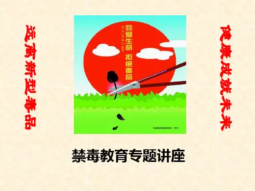中小学生禁毒教育精品PPT课件