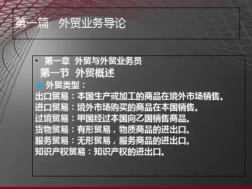 如何成为一名最优秀的外贸业务员培训演示课件(ppt114张)