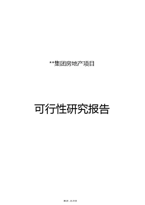 外伶仃岛酒店可行性分析报告