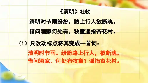 高考语文复习—标点符号专题课件(共102张PPT)