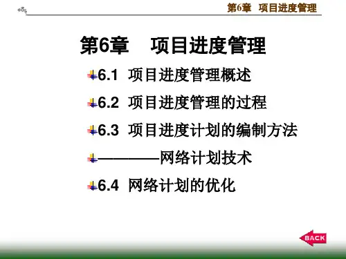 第六章 项目进度管理——万