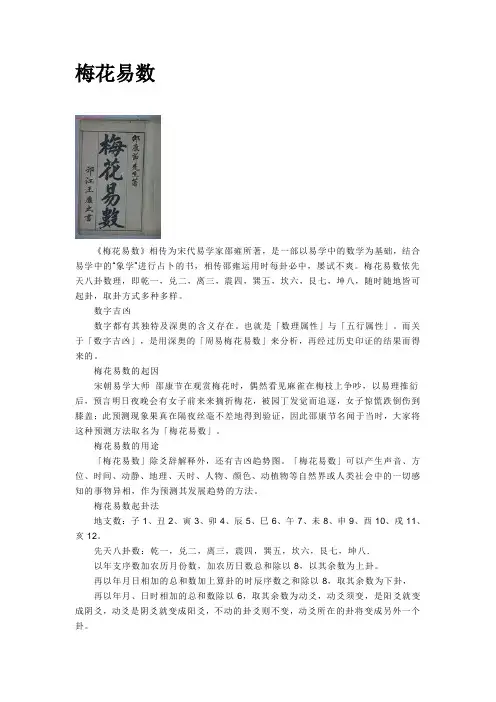 梅花易数1
