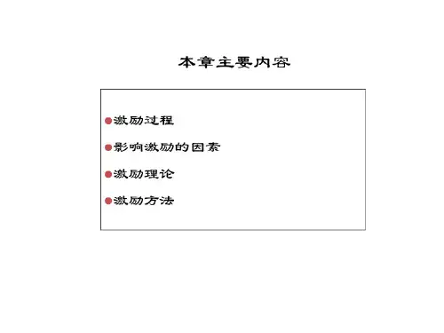 激励培训教材1