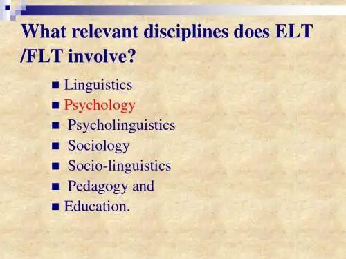 Unit 3 Learning theories underlying L2 teaching