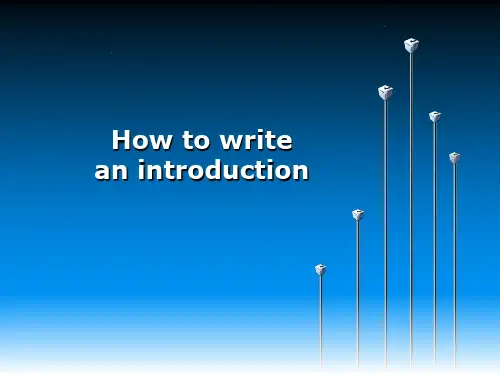 可修改学术英语writing introduction.ppt
