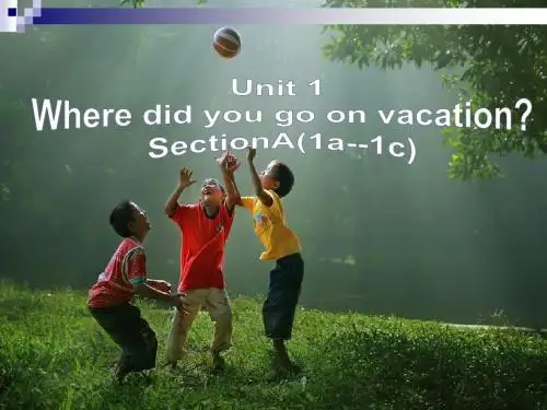人教版初中英语八年级上册Unit 1Section A 1a—1c(共28张PPT)