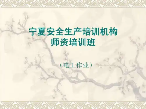 《电工教师》PPT课件