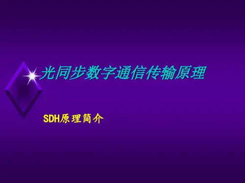 SDH原理(华为)解析