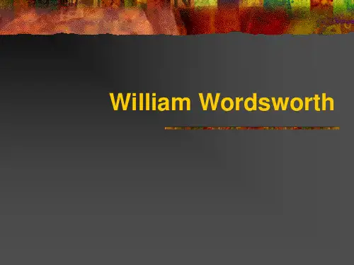 William Wordsworth