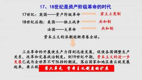 北师大版历史九年级上第17课俄国的改革课件(共19张PPT)