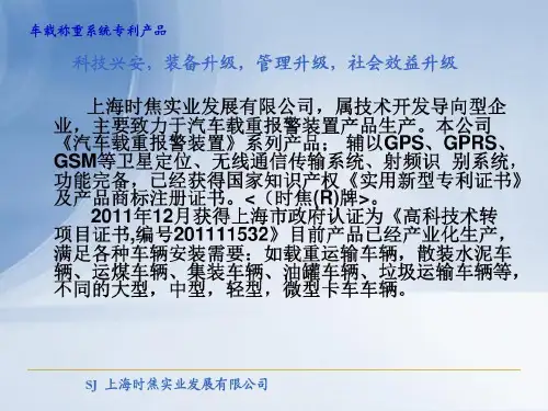 汽车载重系统介绍..共25页