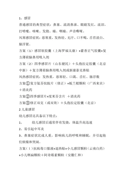 常见病用药指南