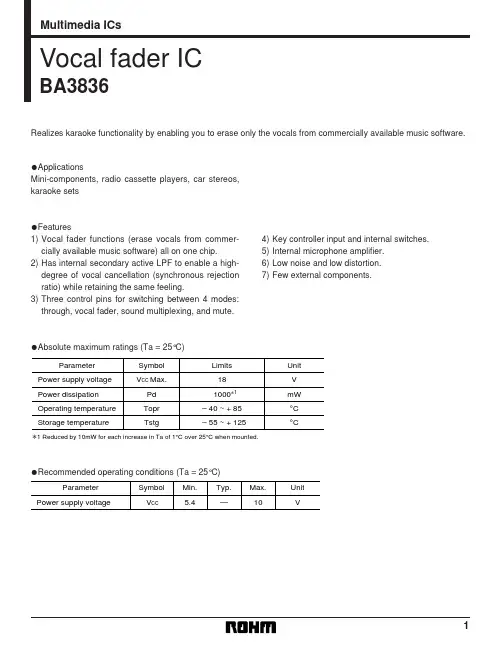 BA3836中文资料