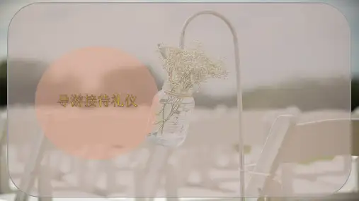导游接待礼仪