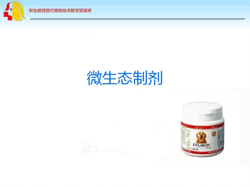 微生态制剂.ppt