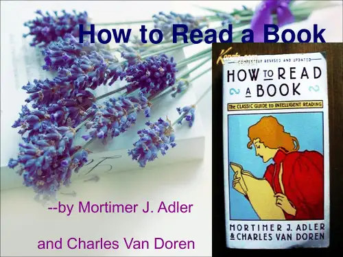 How to Read a Book