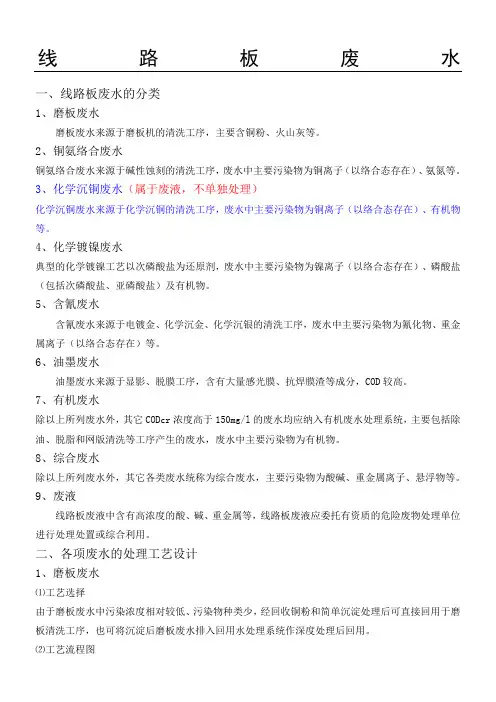 废水处理工艺