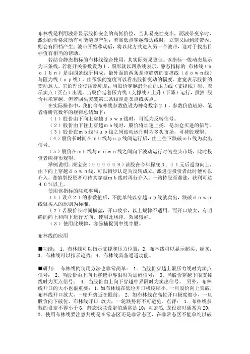 布林线的实战用法