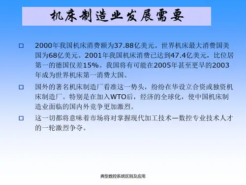 典型数控系统区别及应用