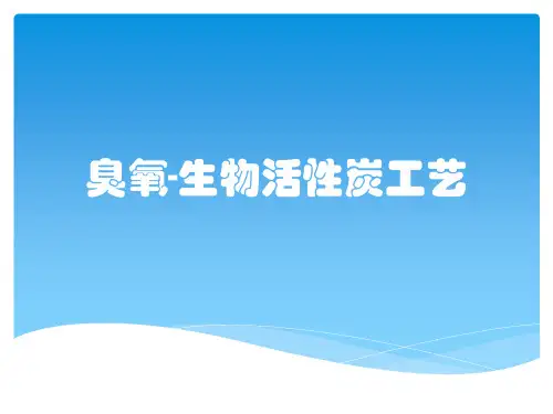 臭氧-生物活性炭工艺