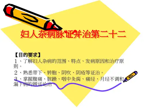 金匮要略22妇人杂病脉证并治第二十二