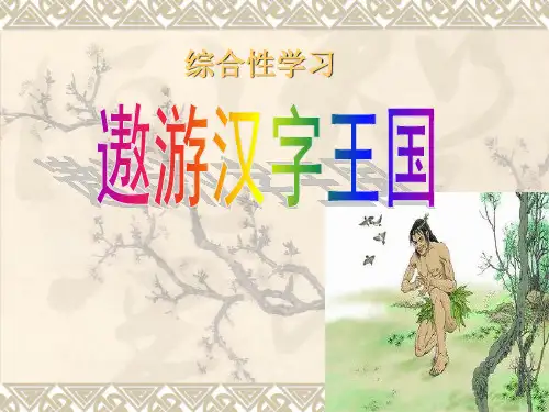 人教部编版(五四)(2018)六年级语文上册第六单元综合性学习《遨游汉字王国》课件(共66张PPT)