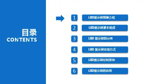 LED显示屏基础知识