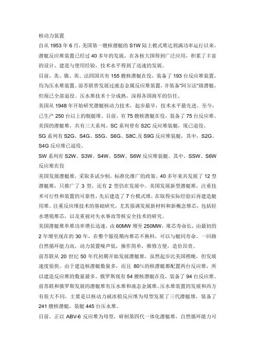 核动力装置