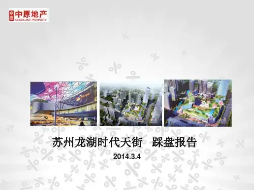 龙湖时代广场踩盘报告