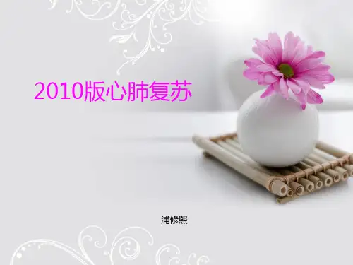 2010版心肺复苏