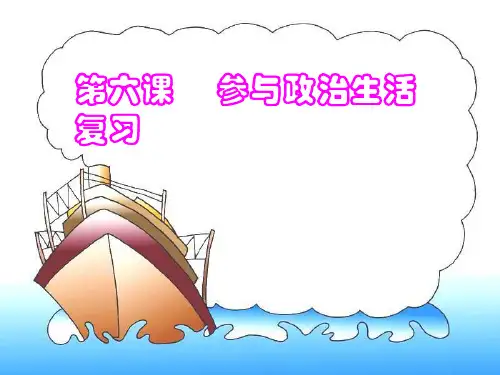 依法参与政治生活PPT教学课件