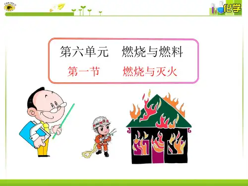 燃烧与灭火(课堂PPT)