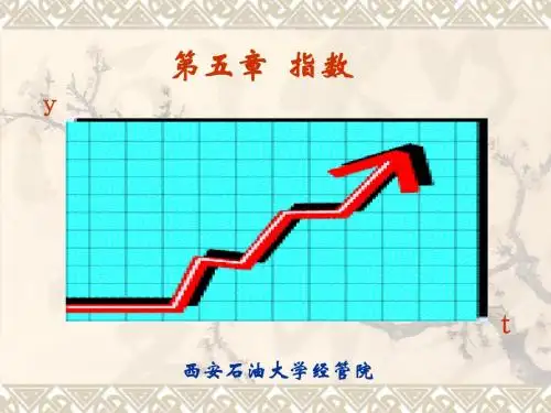 管理统计学-第五章指数