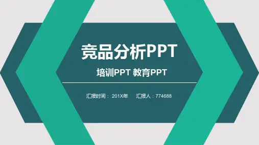 什么是竞品分析报告ppt