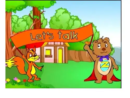 四年级英语上册第一单元第二课时Let's talk