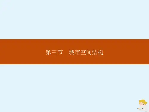 2019_2020学年高中地理第二单元城市与地理环境第三节城市空间结构课件鲁教版