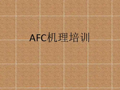 轧机板形控制系统-AFC机理培训教材