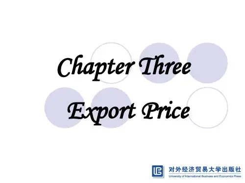 3.Export Price