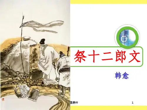 《祭十二郎文》(用)