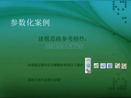 CATIA参数化设计案例