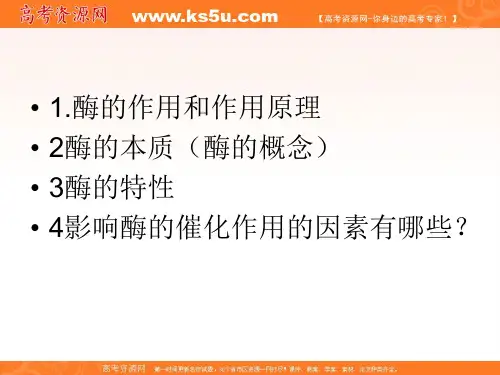 生物：5.2《细胞的能量“通货”—ATP》课件(新人教版必修1)高一
