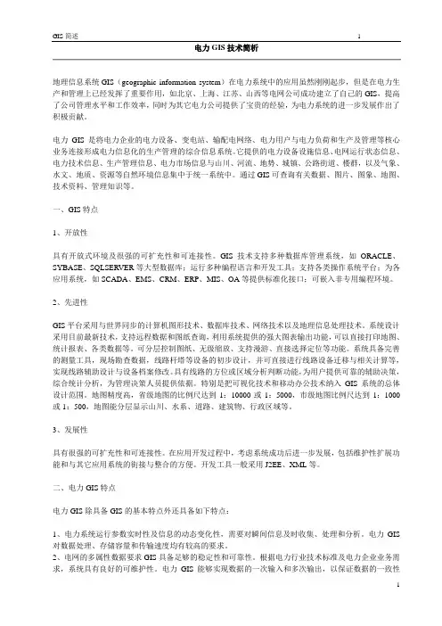 GIS论述