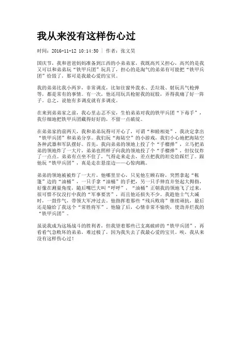 我从来没有这样伤心过 2