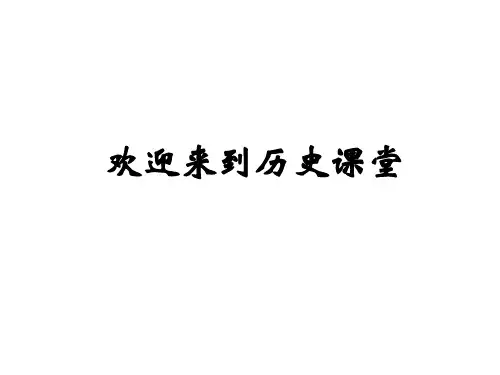 人教版高中历史必修二资本主义世界市场的形成与发展课件