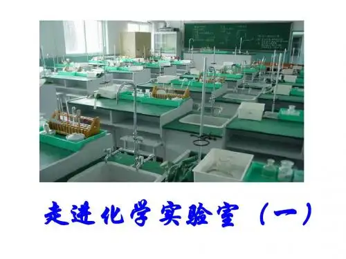 人教版化学九上第1单元 课题3 走进化学实验室(共27张PPT)