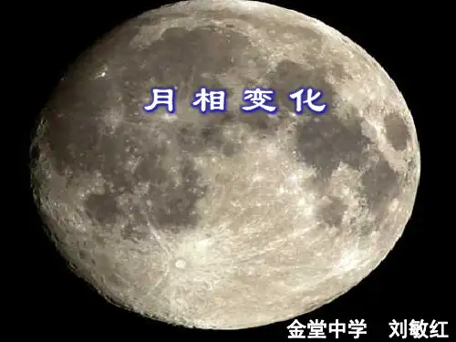 第三节月相和潮汐变化