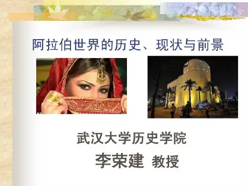 阿拉伯世界历史现状和前景共99页