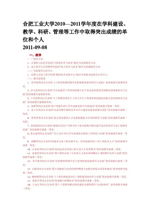 合肥工业大学2010