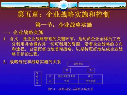 企业战略管理第五章